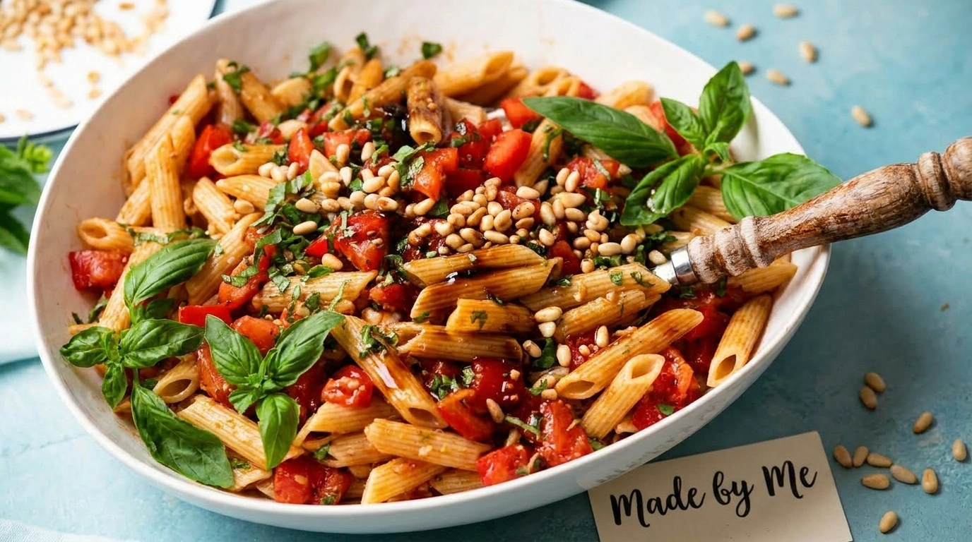 Bruschetta sommarpastasallad